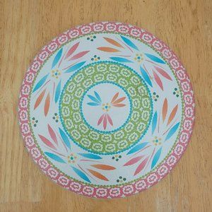 Temptations Tara Old World Round Large 11‎ Inch Tempered Glass Trivet